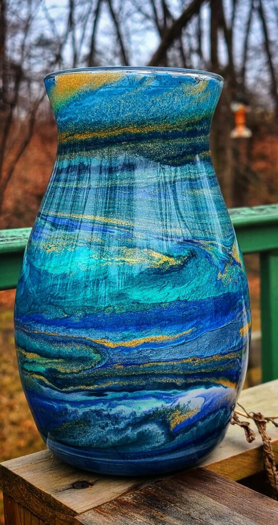 Hand Crafted Resin Vases The Diversified Domestic Diva